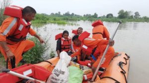 People Trapped as Water Released from Pong Dam Floods Mandi, Miyan and Ghandara Regions
